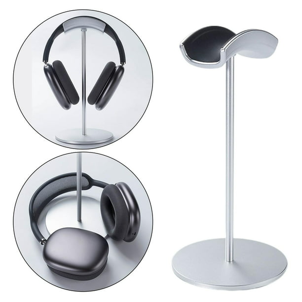 Soporte para auriculares para juegos con soporte para auriculares de  oficina