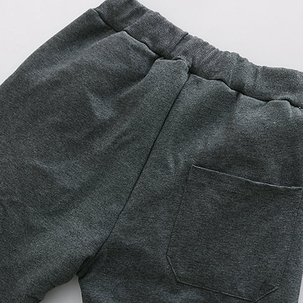 Gibobby Pantalones para el frío de mujer Pantalones de chándal informales  para mujer(Gris oscuro,G)