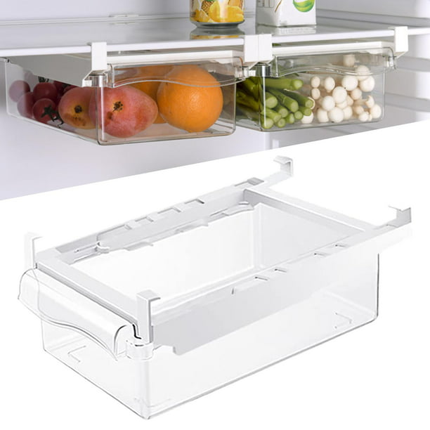 Comprar Organizador transparente para refrigerador de cocina, caja de  almacenamiento, compartimento para refrigerador, cajón, contenedores de  almacenamiento para nevera