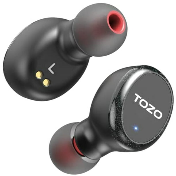 Auriculares inalámbricos TOZO T10S 2022 Bluetooth 5.2 con cancelación de  ruido para deporte y resist TOZO