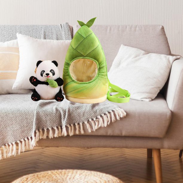 Muñeco de peluche de Panda lindo, juguete para dormir acompañado