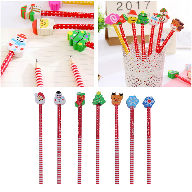 ICEPAPA, 32 piezas Lápices apilables, perfecto para regalos divertidos de  cumpleaños, colegio o navidad para niños (Barril de lápiz claro)