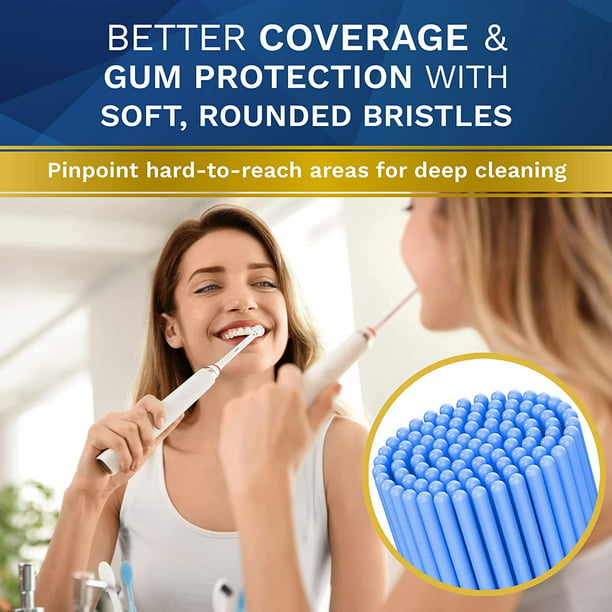 Comprar Cabezal de cepillo de dientes eléctrico de 8 piezas Compatible con  cepillo de repuesto de cepillo de dientes eléctrico Oral B