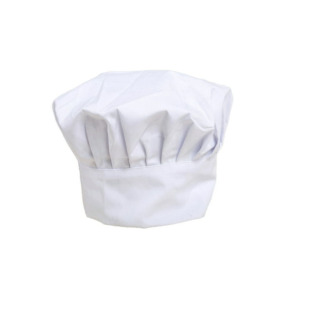 Gorro para chef de tela blanca con cierre de velcro Winco - Jopco Equipos y  Productos para Hoteles y Restaurantes
