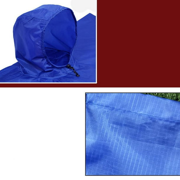 Poncho impermeable para lluvia al aire libre para senderismo y lluvia para  adultos para mujeres y ho Wdftyju