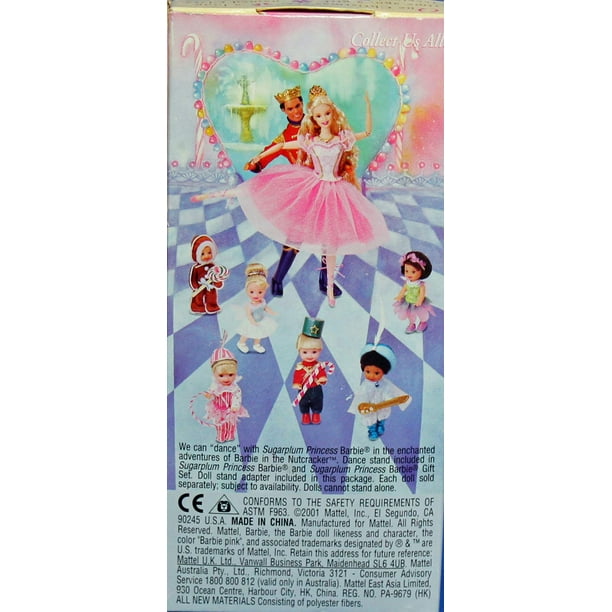 Barbie Nutcracker Kelly Jenny As Flower Fairy Doll (2001)並行輸入-