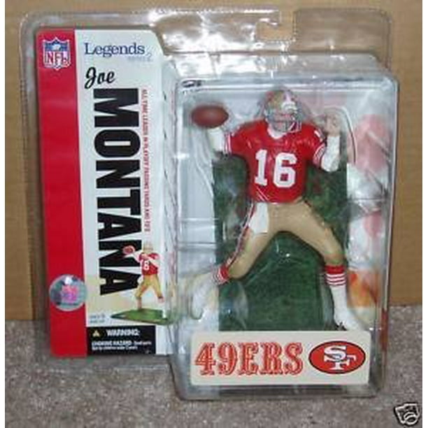 JOE MONTANA NFL Legends McFarlane Series 2 Figure