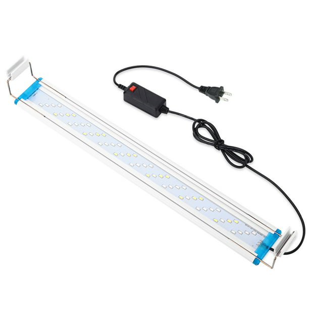 Barra de luz LED para acuario, lámpara con clip para pecera, iluminación  para cultivo de plantas (48 Ndcxsfigh Para estrenar