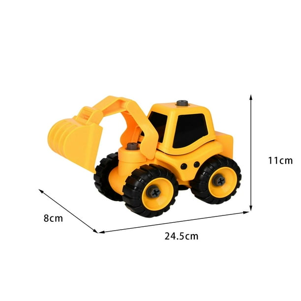 Juguetes Maquina De Construccion Excavadora Para Niños Infantil A