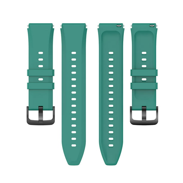Correa de reloj de silicona para Huawei Watch GT2 46mm/GT 2e correa de reloj  (verde) Likrtyny Para estrenar
