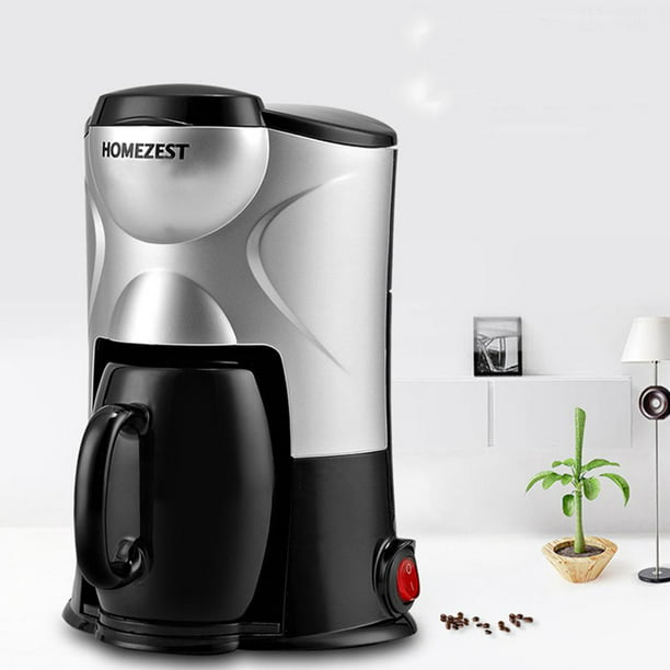  ZXvbyuff Cafetera simple para preparar café, Cafetera de goteoCafetera  americana, Tetera eléctrica eléctrica de cristal para preparar té  automático, color negro : Hogar y Cocina