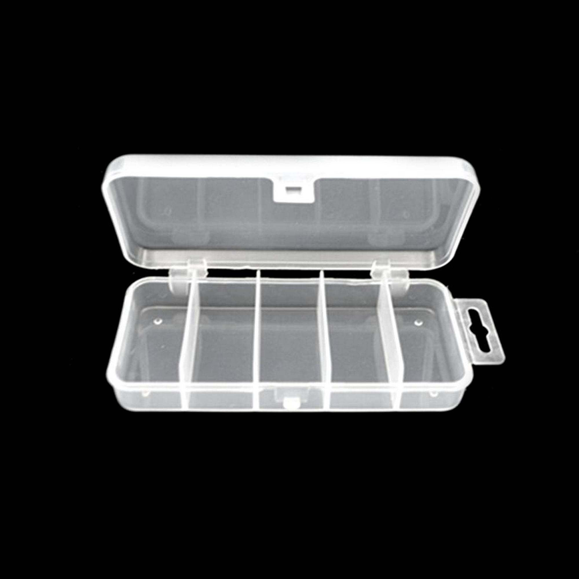 Caja para pescar cosas pequeñas, organizador para pesca, 12  compartimentos/negro - AliExpress