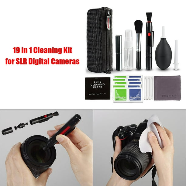 Kit de de cámara 19x Lente Limpieza de sensor de cámara para Nikon Universal Accesorios Electrónicos | Walmart en línea