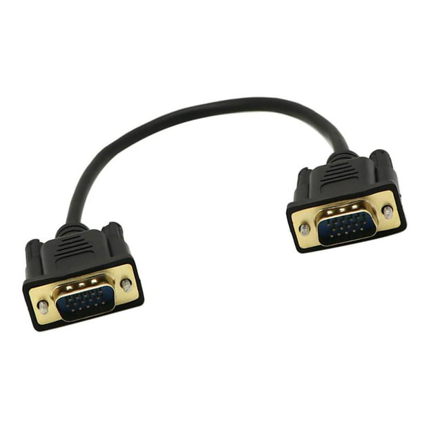 Cable divisor VGA de 1 ordenador a 2 monitores adaptador Y Kuymtek divisor  macho a hembra Cable VGA para PC Y portátil