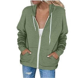 Sudadera con capucha de manga larga de encaje de otoño para mujer Bolsillos  de empalme Sudaderas con Fridja fhghd3451