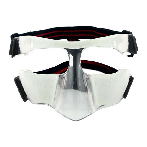 Protector facial para la nariz, máscara de baloncesto, máscara de sóftbol,  protector facial para nariz rota, cubierta protectora para la cara, máscara