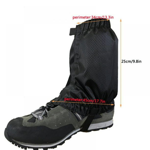 Polainas de pierna impermeables Cubierta ajustable para botas de nieve para  Sharpla Polainas para cubrir piernas