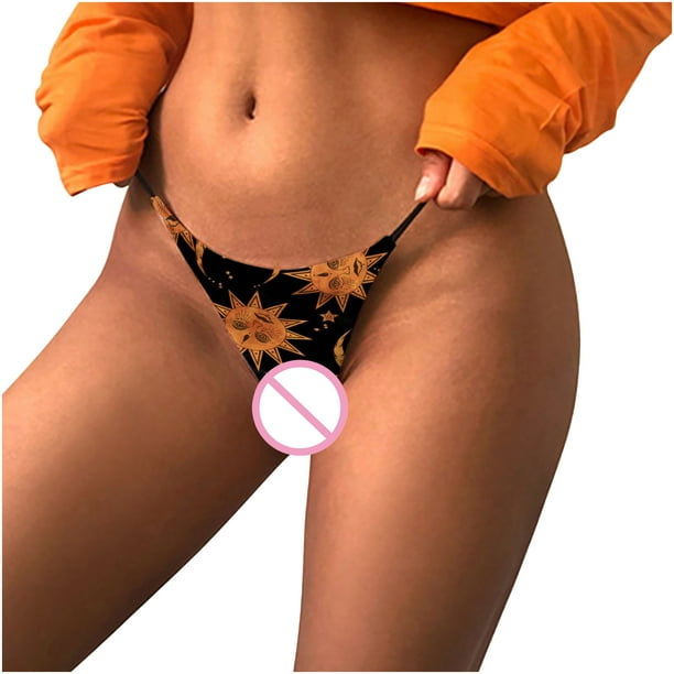 Lencería sexy para mujer Correa fina Tanga Cintura baja Bikini Ropa interior  en forma de T Fridja nalpqowj14774