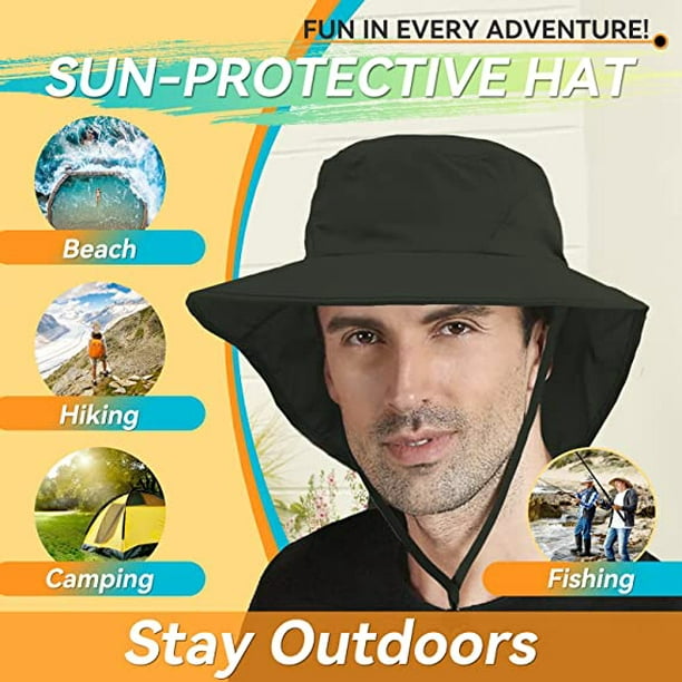 Sombreros unisex para exteriores, protector solar, ala ancha