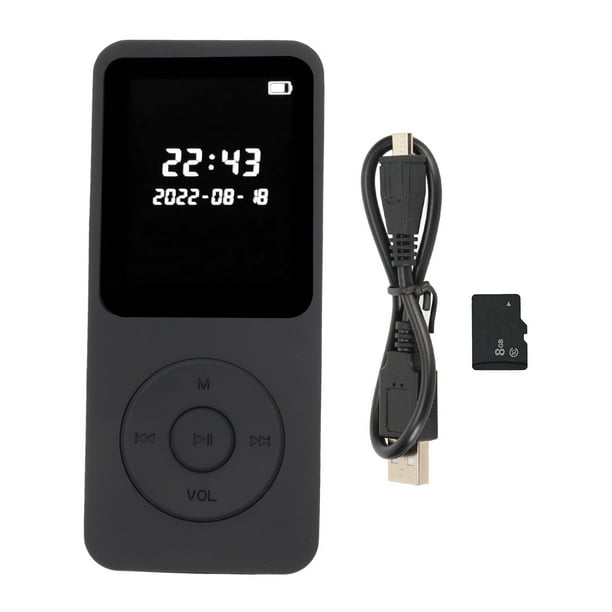 Reproductor MP3 MP4 Bluetooth 5.0 LCD digital ultradelgado