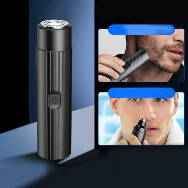 Mini afeitadora eléctrica para hombres, afeitadora eléctrica, maquinilla de  afeitar para hombres, afeitadora portátil, afeitadora húmeda y seca para  hombres, afeitadora recargable USB C (verde) : : Belleza