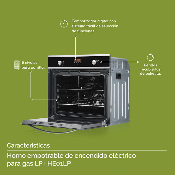 Horno A Gas EB-525 — PLOMERIA UNIVERSAL