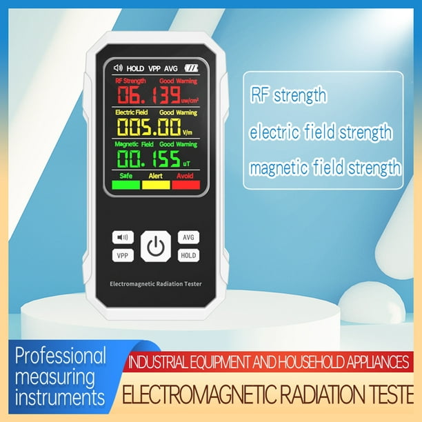 Probador de radiación electromagnética Medidor de prueba de  electrodomésticos Teléfono móvil Computadora De radiación Digita