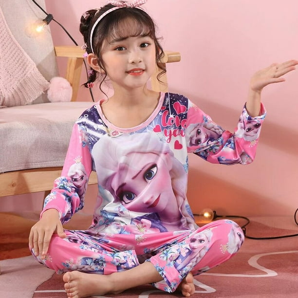 Disney Cars Frozen Elsa Pijamas Marvel Spiderman Anime Boy Pijama Set Print Niños de manga zhangyuxiang CONDUJO | Walmart en línea