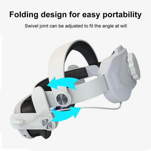Correa para la cabeza alternativa ajustable, práctica y útil para  auriculares Meta Quest 3 VR