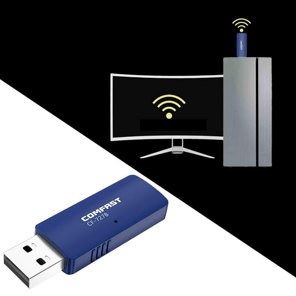 Adaptador WiFi USB 3.0 de 1300Mbps para PC, WiFi a 5GHz, de Soledad