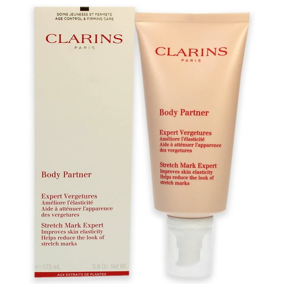 body partner stretch mark expert by clarins for unisex  58 oz body lotion clarins clarins clarins