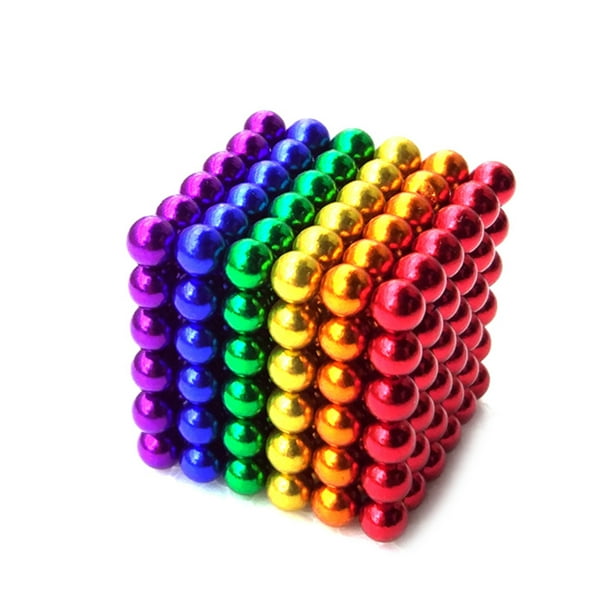 Juego De Bolas Magneticas 216 Piezas 5mm Colores Puzzle