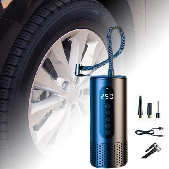 electric tire inflator air compressor lcd display portable for bicycles ball car dynwavemx bomba de aire portátil