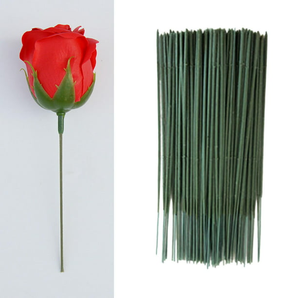 10 tallos de alambre de ramo, alambre para flores, alambre artesanal,  suministro de flores, flores artificiales, bricolaje -  España