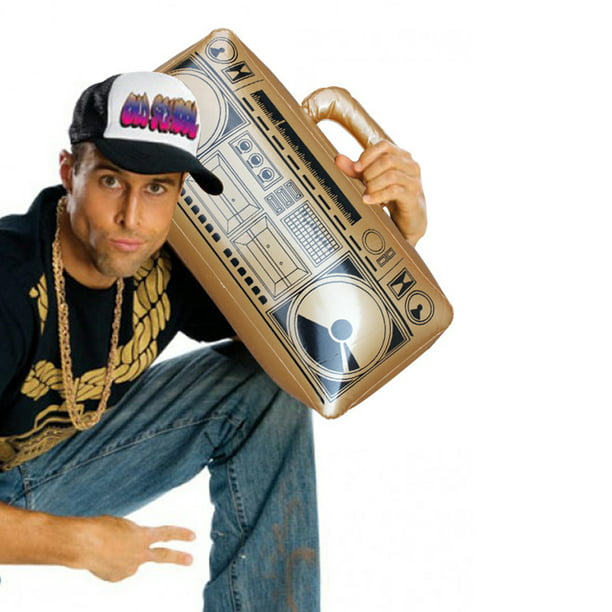 Juguetes Inflables 80s 90s Hip Hop Temática PVC Inflable Radio Boombox  Party Decoraciones Props Likrtyny Para Estrenar