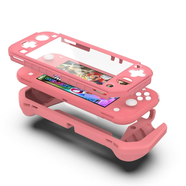 Funda para Nintendo Switch Lite, bonita funda para Switch Lite de fresa,  rosa pastel, cubierta completa 3m -  España