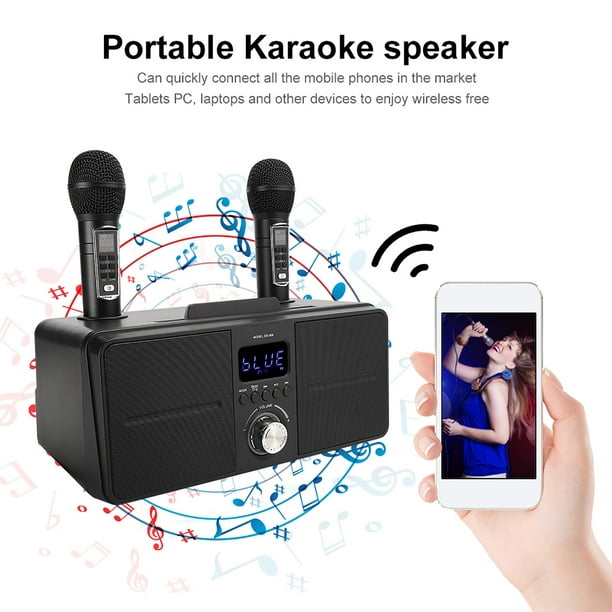 Micrófono para Karaoke Inalámbrico con Altavoz Integrado