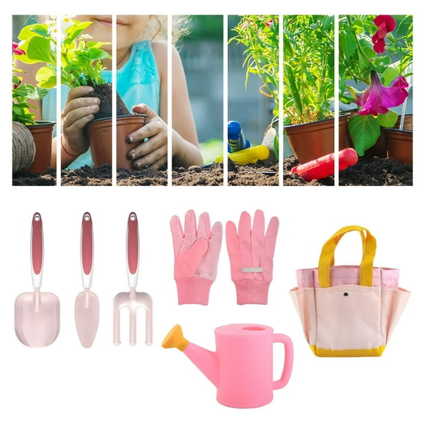 Herramientas de jardín pequeñas, 6 piezas de mini herramientas de jardín,  lindas herramientas de jardinería, herramientas de jardinería para el  hogar