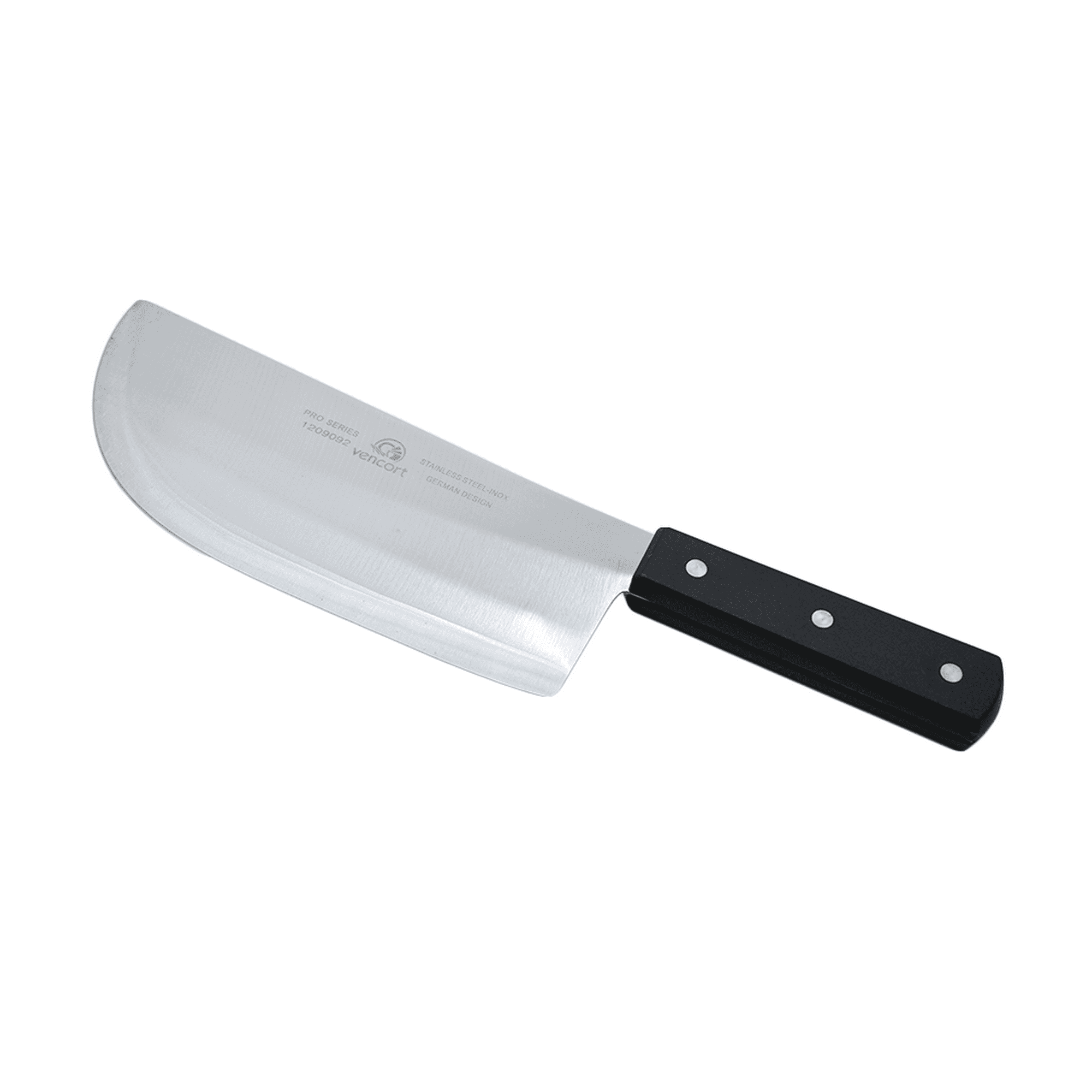 Hacha Acero Inox Carnes Mango Made Cuchillo Chef Profesional