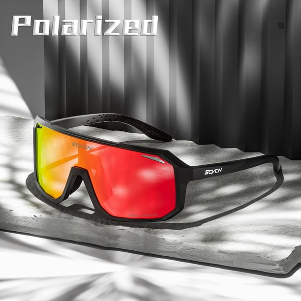 SCVCN gafas de sol polarizadas para hombre y mujer, lentes fotocromáticas  deportivas para bicicleta de montaña, UV400 qiuyongming unisex