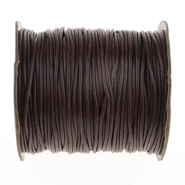Cordón de encerado colorido, hilo encerado, cordón de macramé para joyas de  1,5 mm para 2 Zulema Cordón de algodón encerado