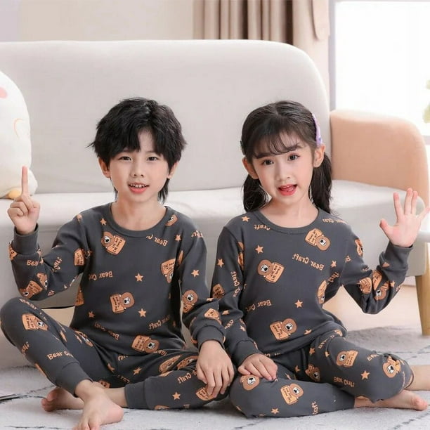 Conjunto de Niños Ropa Para Niño 12 Meses a 8 Años Mameluco Pijama Trajes  Pelele