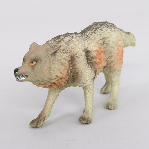 Colección de estatuas de juguetes de Juguete educativo para Yotijar  Animales de lobos silvestres | Walmart en línea