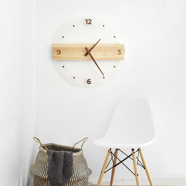  Reloj de pared para sala de estar, cocina, moderno