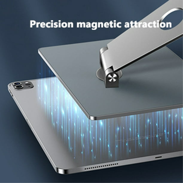 KSW KINGDO Soporte magnético para iPad, Soporte magnético flotante  giratorio multiángulo para iPad Pro 12.9 Compatible con Apple iPad Pro 12.9