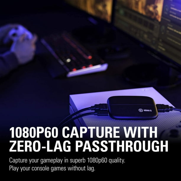 Elgato HD60 S – Video Capturadora Externa para Transmisión y Grabación  1080p60 / USB 3.0 / PC Stream – PCMIG