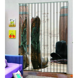 Cortinas para cocina, cortinas de varil rústicas para ventana corta, café,  baño, pub, cortinas con bordes decorativos de encaje Negro 150x60cm