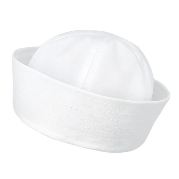 Gorro Marinero Clasico Blanco Adulto