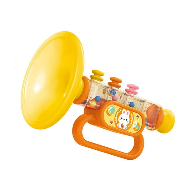 Trompeta Juguete Instrumento De Viento Color PNG ,dibujos Imagen En Color,  Juguete, Horizontal PNG Imagen para Descarga Gratuita