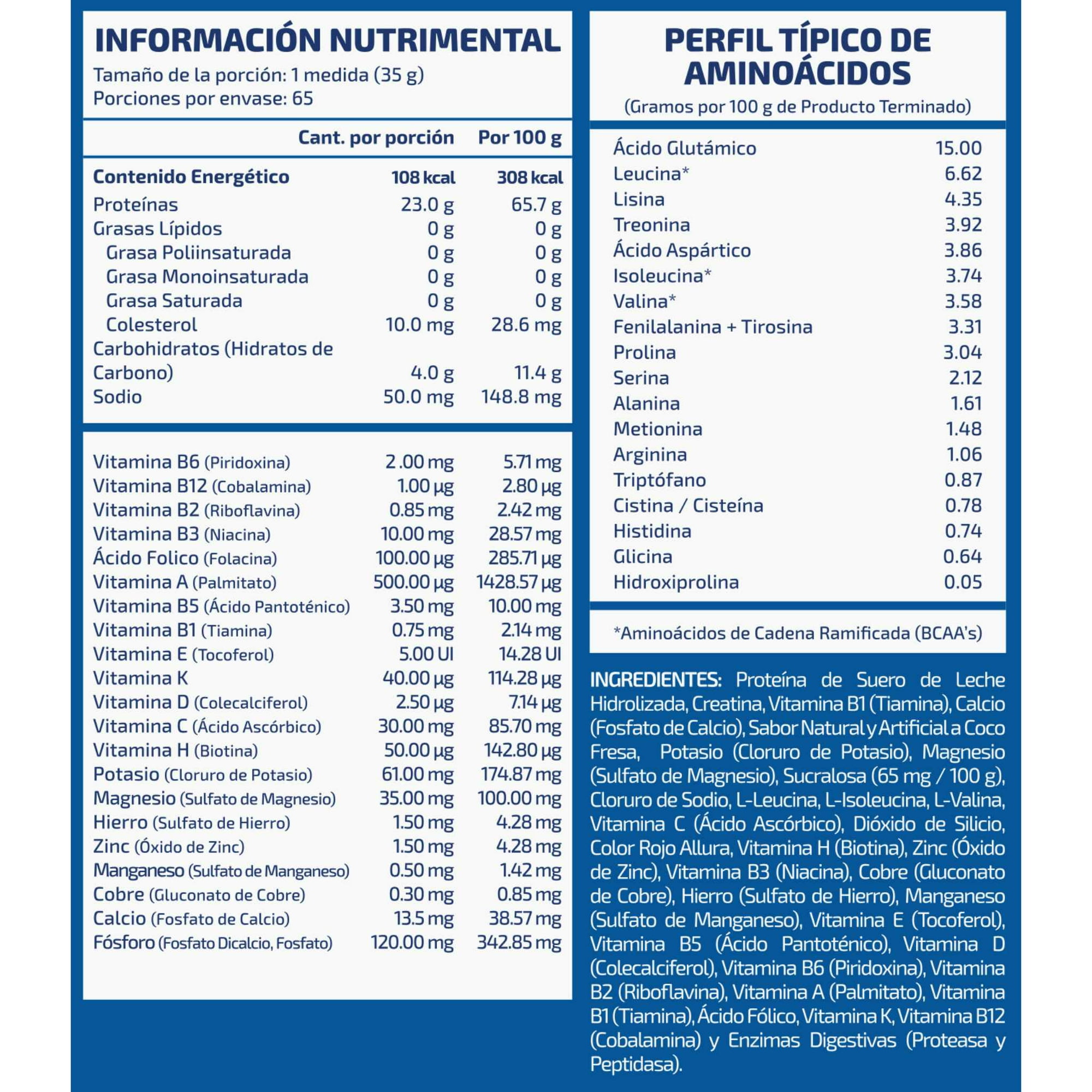 NST | Whey protein | Galletas con Crema | Proteína de suero de leche Hidrolizada NST Proteina